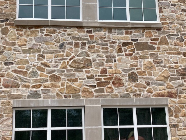 stone exterior of a building